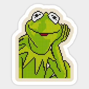 POXELART - Kermit Muppets Sticker